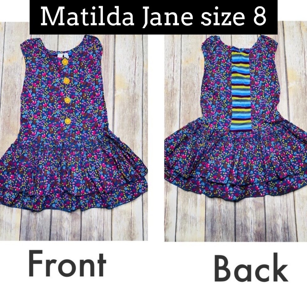 Matilda Jane floral print dress size 8